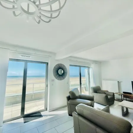 Grand appartement face mer Berck Extérieur photo